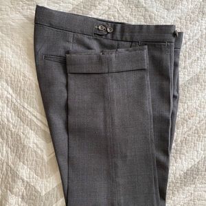 Dress Trousers 100% Dugdale Wool in Grey